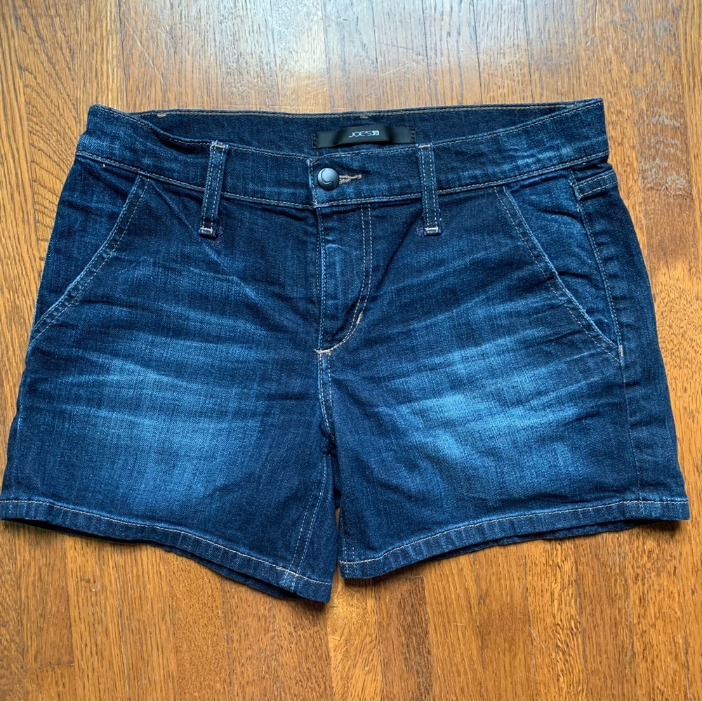 Joe’s Jeans Dark Blue Denim Shorts Size 6 / 26